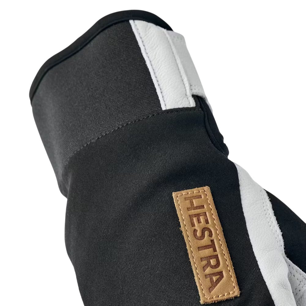 Hestra - Ergo Grip Active Wool Terry 5-Finger Handske // Black/Offwhite fra Hestra - billede nr. 5 hos GrejFreak.dk