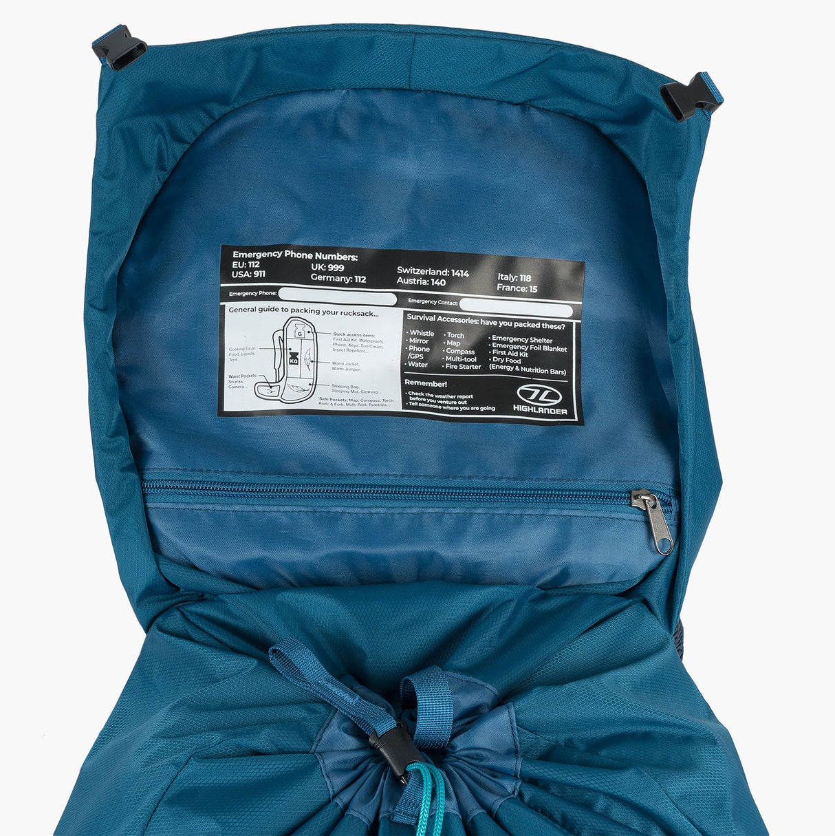Highlander - Ben Nevis Herre Rygsæk 52L // Grå fra Highlander - billede nr. 12 hos GrejFreak.dk
