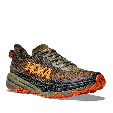 Hoka - Speedgoat 6 Herre Trailsko Olivengrøn / Orange fra Hoka - billede nr. 1 hos GrejFreak.dk