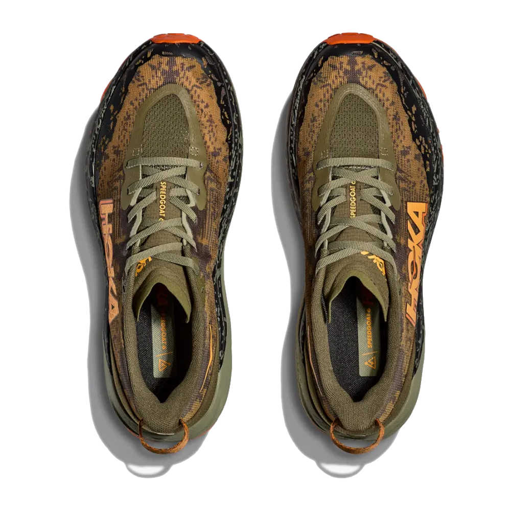 Hoka - Speedgoat 6 Herre Trailsko Olivengrøn / Orange fra Hoka - billede nr. 2 hos GrejFreak.dk