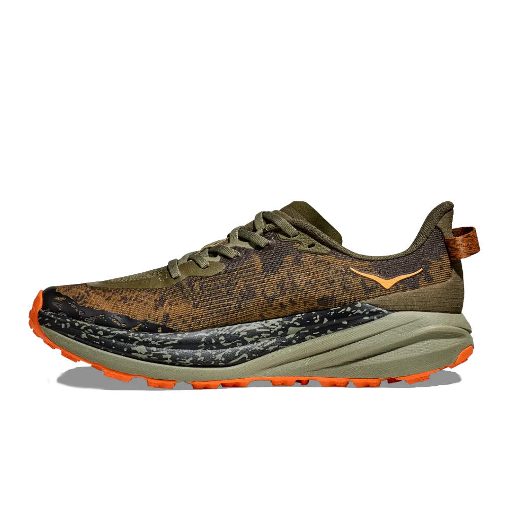 Hoka - Speedgoat 6 Herre Trailsko Olivengrøn / Orange fra Hoka - billede nr. 6 hos GrejFreak.dk