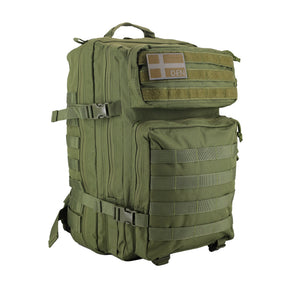 K-Force - Tactical Assault Rygsæk Large 40L // Olivengrøn fra K-Force Tactical - billede nr. 1 hos GrejFreak.dk