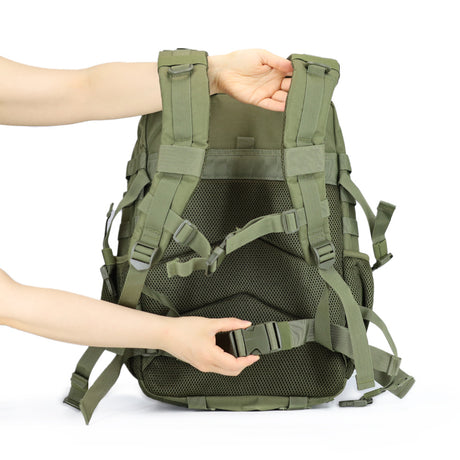 K-Force - Tactical Explorer Rygsæk 40 Liter // Olivengrøn fra K-Force Tactical - billede nr. 6 hos GrejFreak.dk