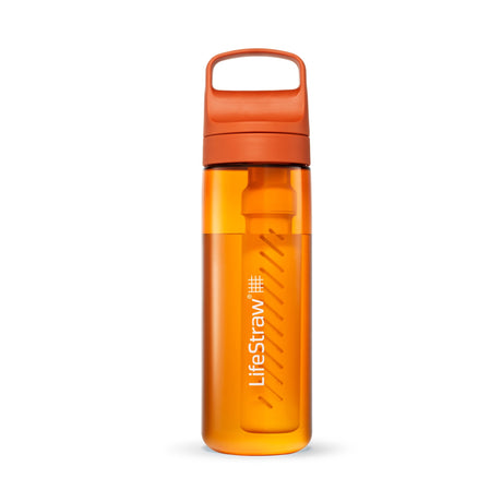 LifeStraw - Go 2.0 Filter Vandflaske 650ml // Orange fra LifeStraw - billede nr. 1 hos GrejFreak.dk