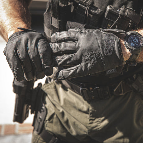 Mechanix Wear - Law Enforcement Skæresikre Læder Arbejdshandsker fra Mechanix Wear - billede nr. 3 hos GrejFreak.dk
