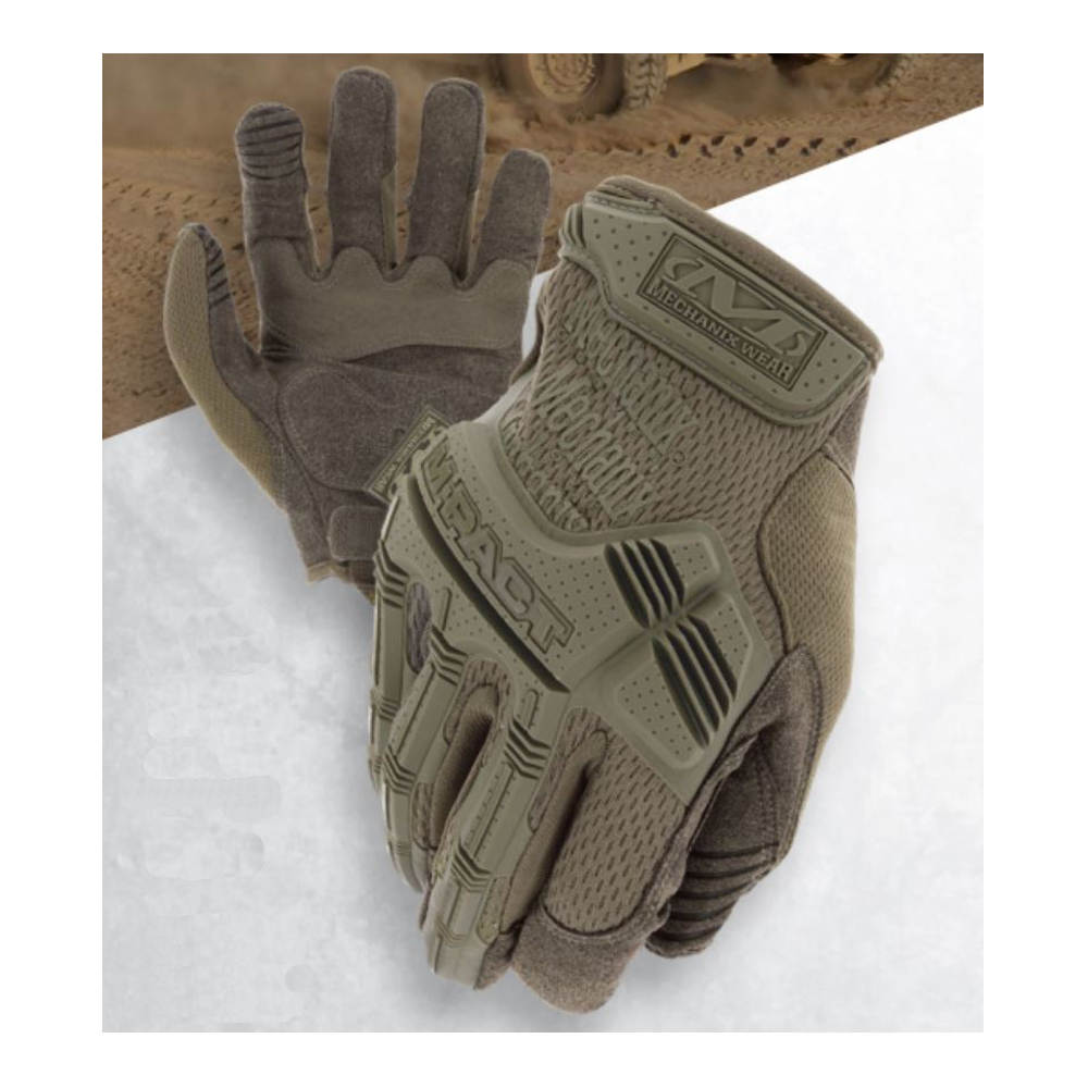 Mechanix Wear - The Original M-Pact Arbejdshandsker // Olivengrøn fra Mechanix Wear - billede nr. 1 hos GrejFreak.dk