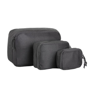 Mil-Tec - Mesh Pouch Sæt (3 pak) // Sort fra Mil-Tec - billede nr. 1 hos GrejFreak.dk