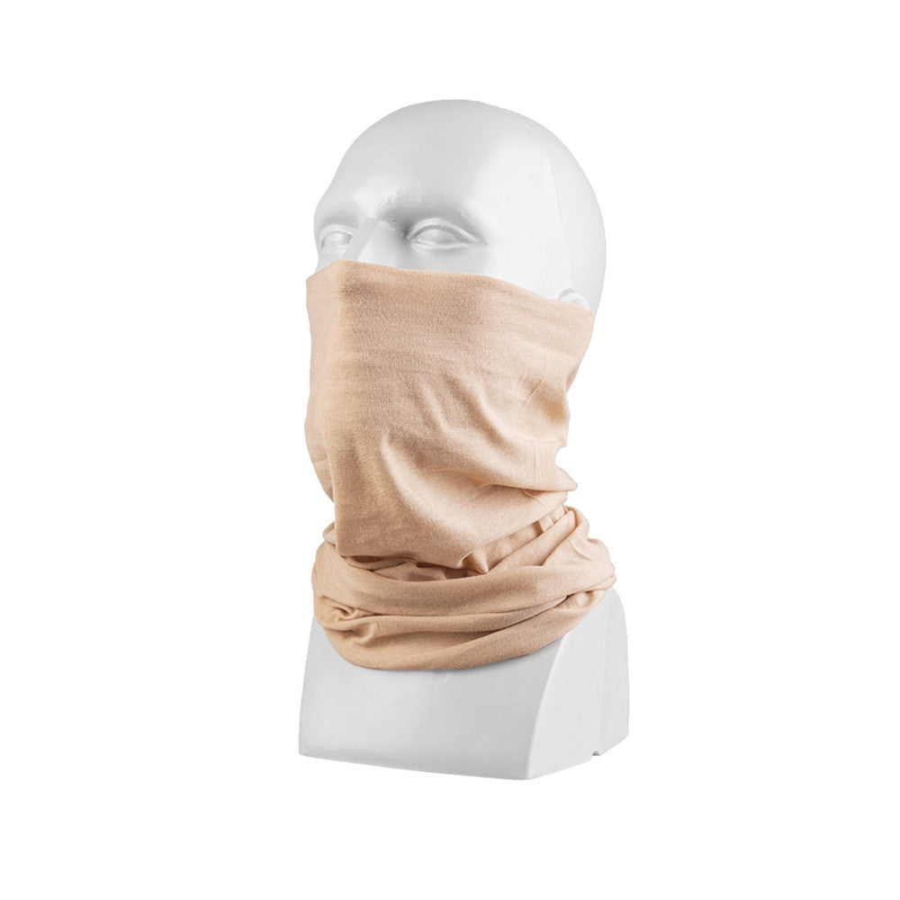 Mil-Tec - Multi Funktionel Hovedbeklædning // Sand / Khaki fra Mil-Tec - billede nr. 1 hos GrejFreak.dk