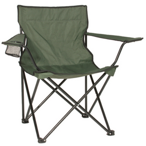 Mil-Tec - Relax Campingstol // Sort fra Mil-Tec - billede nr. 1 hos GrejFreak.dk