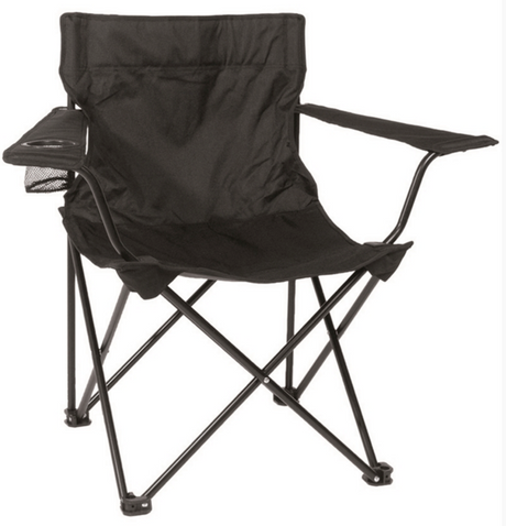 Mil-Tec - Relax Campingstol // Sort fra Mil-Tec - billede nr. 2 hos GrejFreak.dk