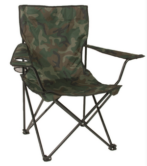 Mil-Tec - Relax Campingstol // Woodland Camouflage fra Mil-Tec - billede nr. 1 hos GrejFreak.dk