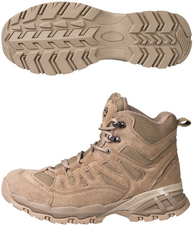 Mil-Tec - Squad Støvle 5" // Mørk Sand / Coyote fra Mil-Tec - billede nr. 4 hos GrejFreak.dk