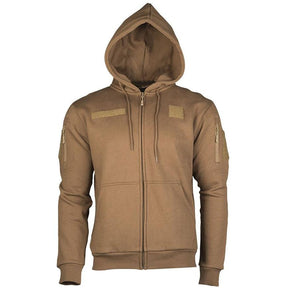 Mil-Tec - Tactical Hoodie Hættetrøje // Mørk Sand / Coyote fra Mil-Tec - billede nr. 1 hos GrejFreak.dk