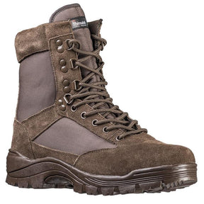 Mil-Tec - Taktisk Støvle m. lynlås // Brun fra Teesar - billede nr. 1 hos GrejFreak.dk