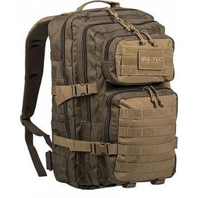 Mil-Tec - US Assault Pack Large 36L Rygsæk // Olivengrøn / Coyote fra Mil-Tec - billede nr. 1 hos GrejFreak.dk