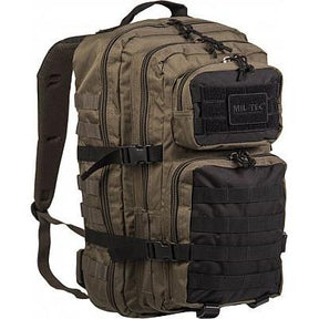 Mil-Tec - US Assault Pack Large 36L Rygsæk // Olivengrøn / Sort fra Mil-Tec - billede nr. 1 hos GrejFreak.dk