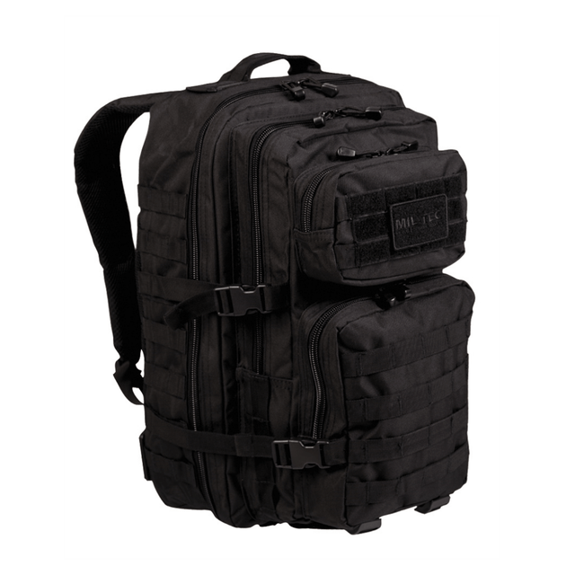 Mil-Tec - US Assault Pack Large 36L Rygsæk // Sort fra Mil-Tec - billede nr. 1 hos GrejFreak.dk