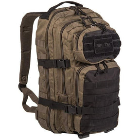 Mil-Tec - US Assault Pack Small Olivengrøn / Sort fra Mil-Tec - billede nr. 1 hos GrejFreak.dk