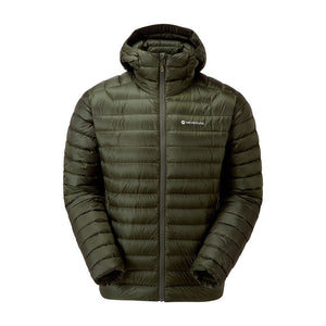Montane - Anti-Freeze Herre Hoodie Jakke // Grøn fra Montane - billede nr. 1 hos GrejFreak.dk