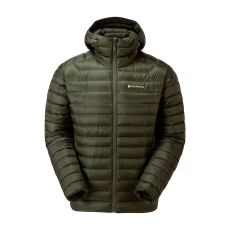 Montane - Anti-Freeze Herre Hoodie Jakke // Grøn fra Montane - billede nr. 1 hos GrejFreak.dk