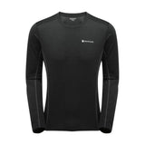 Montane - Dart Langærmet T-shirt Sort fra Montane - billede nr. 1 hos GrejFreak.dk