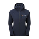 Montane - Krypton Dame Softshell Hoodie // Eclipse Blue fra Montane - billede nr. 1 hos GrejFreak.dk