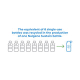 Nalgene - Narrow Mouth Sustain Drikkeflaske 475ml // Mørkegrøn fra Nalgene - billede nr. 2 hos GrejFreak.dk