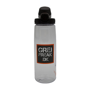 Nalgene - On The Fly Drikkedunk m. GrejFreak.dk Logo // Klar m. sort låg fra Nalgene - billede nr. 1 hos GrejFreak.dk