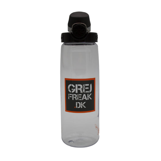Nalgene - On The Fly Drikkedunk m. GrejFreak.dk Logo // Klar m. sort låg fra Nalgene - billede nr. 1 hos GrejFreak.dk
