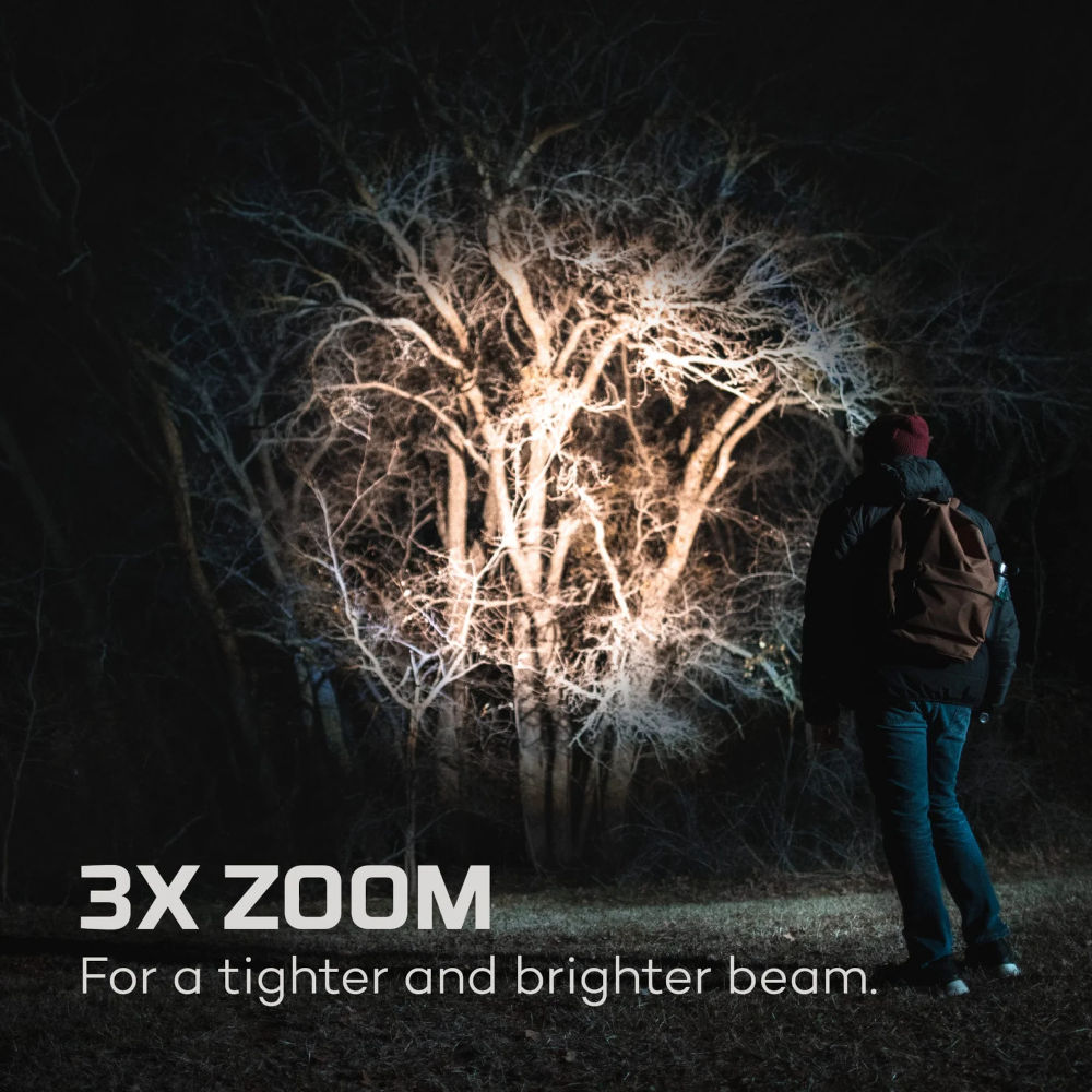 NEBO - DAVINCI 3500 Genopladelig Lommelygte 3500 Lumen fra NEBO - billede nr. 4 hos GrejFreak.dk