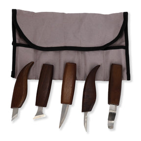 Nordic Bushcraft - Snittekniv Sæt (5 dele) fra Nordic Bushcraft - billede nr. 1 hos GrejFreak.dk