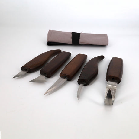 Nordic Bushcraft - Snittekniv Sæt (5 dele) fra Nordic Bushcraft - billede nr. 3 hos GrejFreak.dk