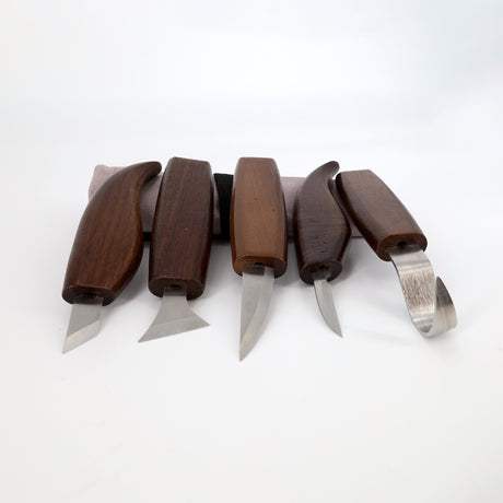 Nordic Bushcraft - Snittekniv Sæt (5 dele) fra Nordic Bushcraft - billede nr. 4 hos GrejFreak.dk