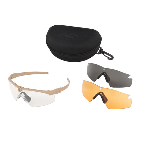 Oakley - SI Ballistic M-Frame 3.0 STRIKE Briller Sæt - Bone m. 3 Linser fra OAKLEY - billede nr. 1 hos GrejFreak.dk