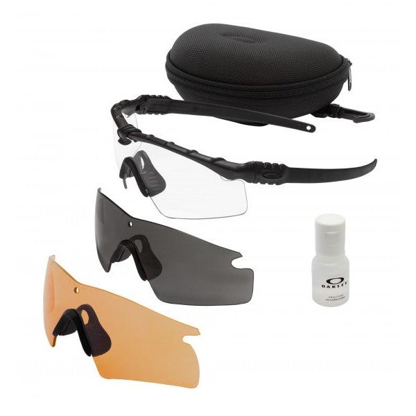Skal aktiveres når den anden er solgt Oakley - SI Ballistic M-Frame 3.0 STRIKE Briller Sæt - Sort m. 3 Linser fra OAKLEY - billede nr. 1 hos GrejFreak.dk