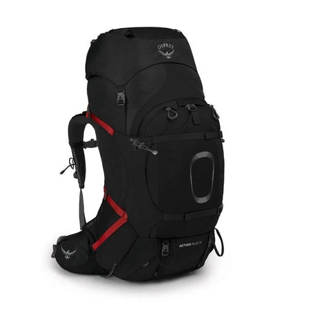 Osprey - Aether Plus 70L Herre Rygsæk // Sort fra Osprey - billede nr. 1 hos GrejFreak.dk