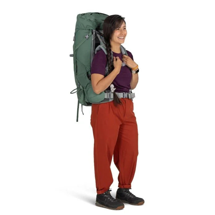 Osprey - Ariel 55L Dame Rygsæk // Medium Grå fra Osprey - billede nr. 7 hos GrejFreak.dk
