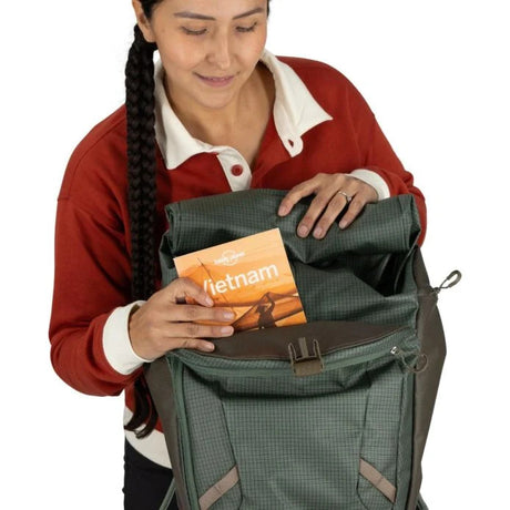 Osprey - Transporter Roll Top Rygsæk // Sort fra Osprey - billede nr. 5 hos GrejFreak.dk