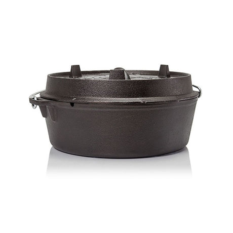 Petromax - Dutch Oven ft12 Fladbundet Støbejernsgryde 10,8L fra Petromax - billede nr. 1 hos GrejFreak.dk