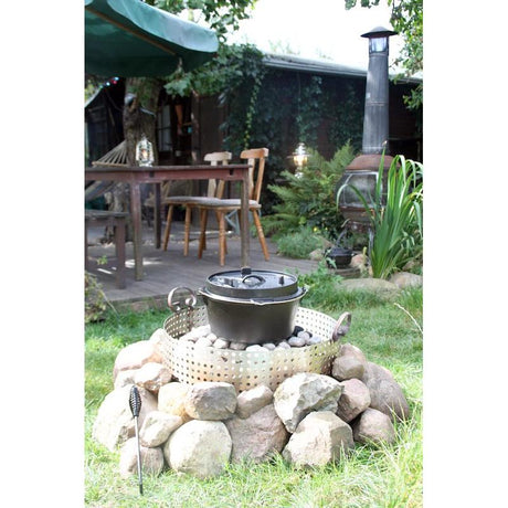 Petromax - Dutch Oven ft6 Fladbundet Støbejernsgryde 5,5L fra Petromax - billede nr. 6 hos GrejFreak.dk