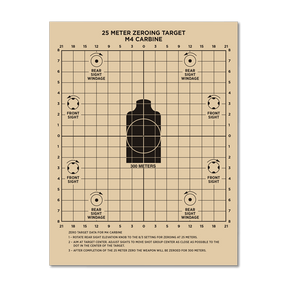 Rite In The Rain - 25 Meter Zeroing Target fra Rite in the Rain - billede nr. 1 hos GrejFreak.dk