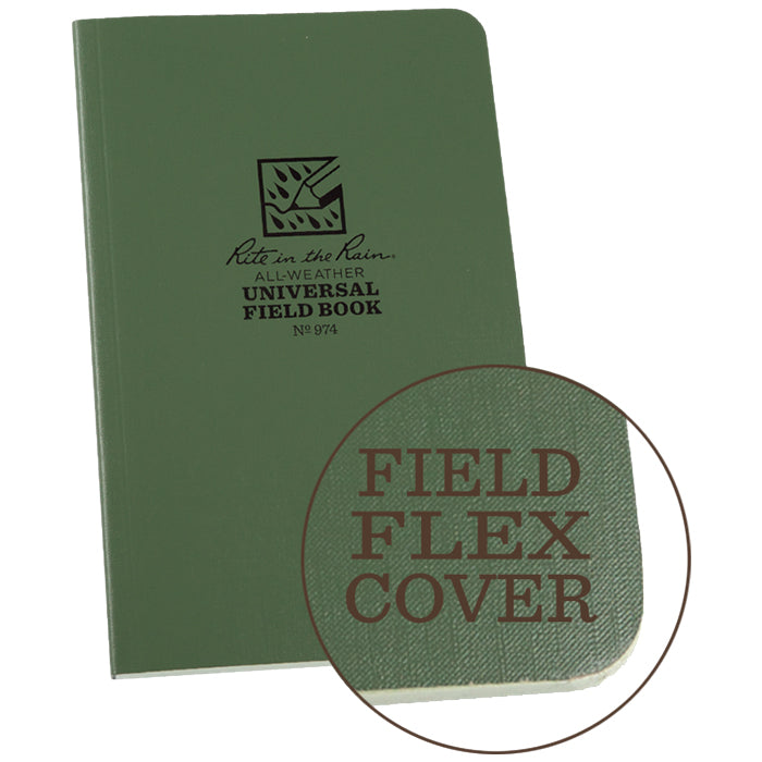 Rite in the Rain - Field-Flex Bound Book // Olivengrøn fra Rite in the Rain - billede nr. 2 hos GrejFreak.dk