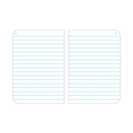 Rite In The Rain - Mini Stapled Notebook (3-pak) // Blå fra Rite in the Rain - billede nr. 3 hos GrejFreak.dk
