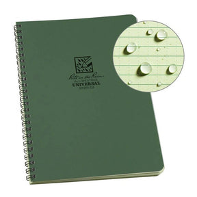 Rite In The Rain - Side Spiral Notebook Olivengrøn 22 x 16,8 cm fra Rite in the Rain - billede nr. 1 hos GrejFreak.dk