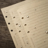 Rite In The Rain - Standard Loose Leaf // Sand fra Rite in the Rain - billede nr. 2 hos GrejFreak.dk