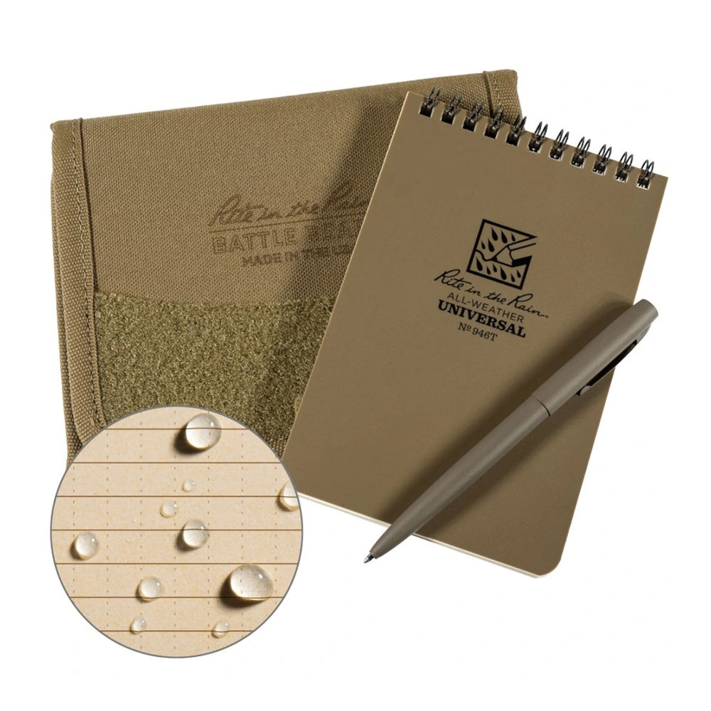 Rite In The Rain - Tri-Fold Notebook Kit 10 x 15 cm fra Rite in the Rain - billede nr. 1 hos GrejFreak.dk