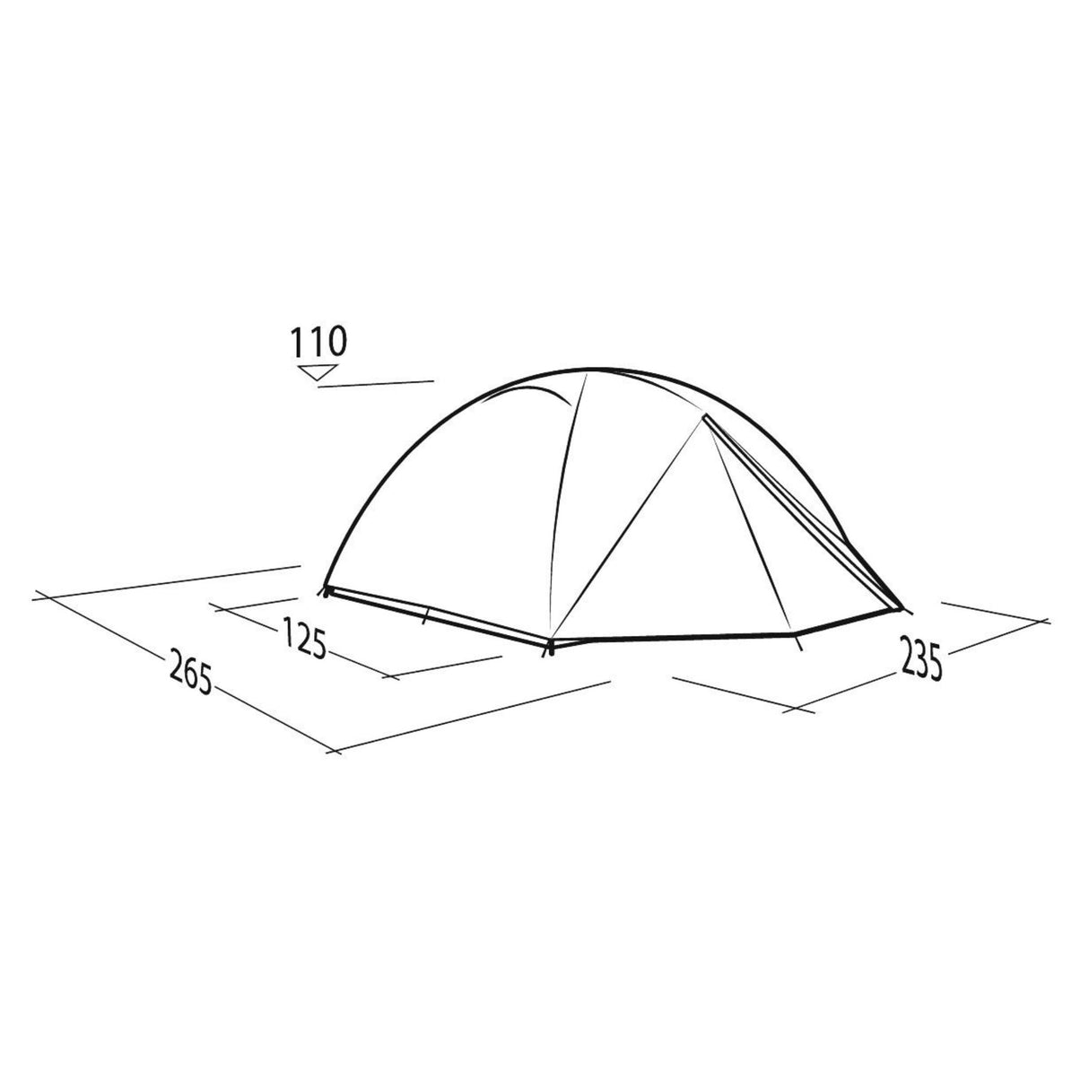 Robens - Lodge 2 Exp 2-personers Telt fra Robens - billede nr. 5 hos GrejFreak.dk