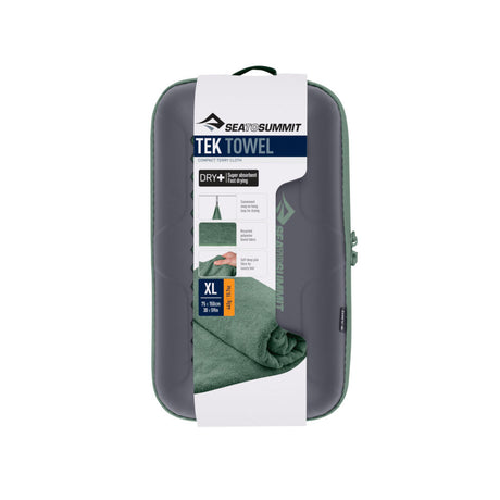 Sea To Summit - Tek Håndklæde XL // Grøn fra Sea To Summit - billede nr. 7 hos GrejFreak.dk