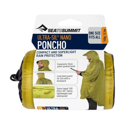 Sea to Summit - Ultra-Sil Nano Poncho // Lime / Grøn fra Sea To Summit - billede nr. 3 hos GrejFreak.dk