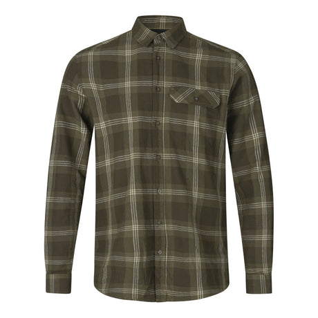 Seeland - Highseat Skjorte Pine Green Check fra Seeland - billede nr. 1 hos GrejFreak.dk